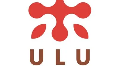 The logo features the words "ULU VENTURES" in brown beneath a red symbol composed of a central shape with surrounding leaf-like elements, reflecting the firm's focus on diversity and funding underrepresented founders. The logo features the words "ULU VENTURES" in brown beneath a red symbol composed of a central shape with surrounding leaf-like elements, reflecting the firm's focus on diversity and funding underrepresented founders.