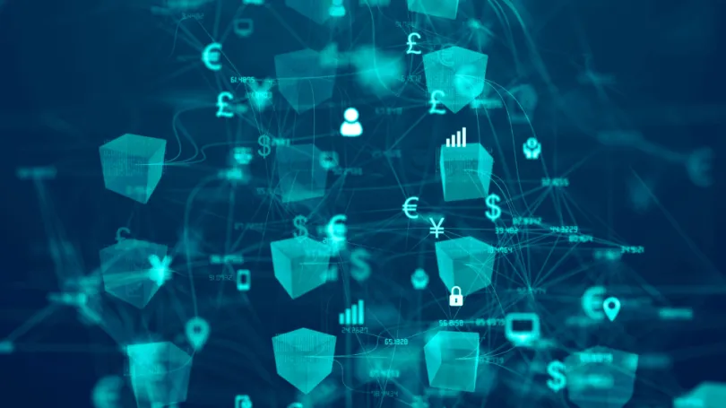 A network of translucent financial symbols, including currency signs and data graphs, interconnected by glowing lines, represents the evolving landscape of AI in the banking workforce for 2025. A network of translucent financial symbols, including currency signs and data graphs, interconnected by glowing lines, represents the evolving landscape of AI in the banking workforce for 2025.