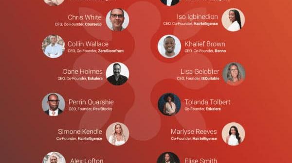 The content highlights Black founders celebrated by Ulu Ventures, featuring their names, roles, and associated companies, underscoring a commitment to supporting underrepresented entrepreneurs.